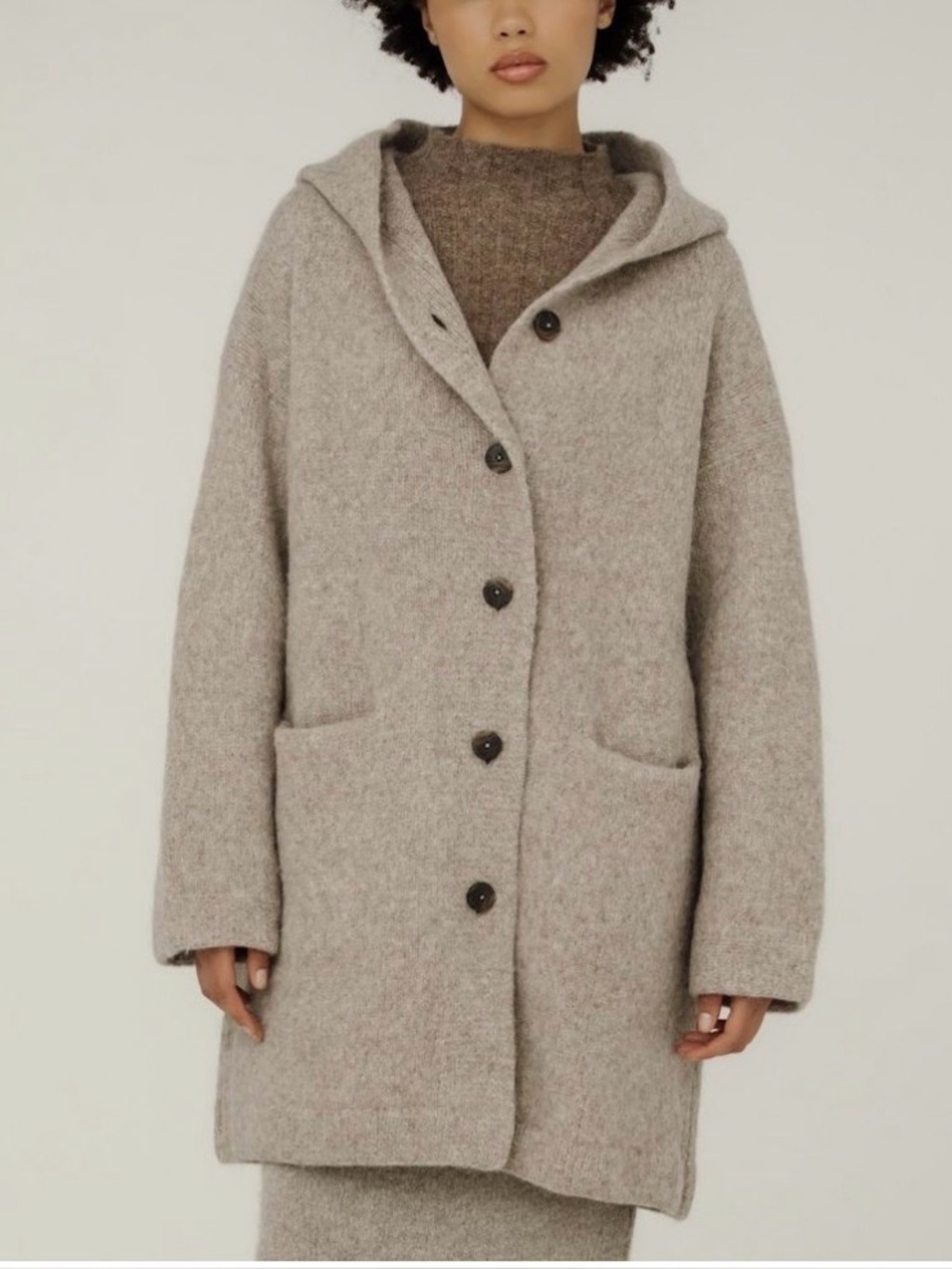 Bare Knitwear nook coat